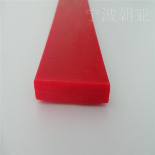 硅胶方形密封条红色闭孔密封条 高效防水嵌缝解决方案